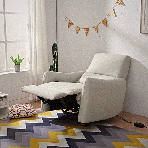 New Electric Recliner, PU Leather Recliner With USB Por
